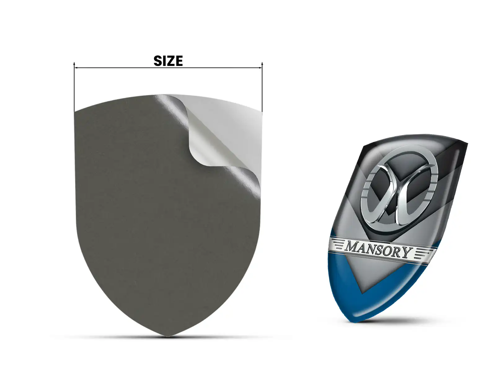 Mansory Windschutzbanner Pro Max Stilvoll Modern Robust